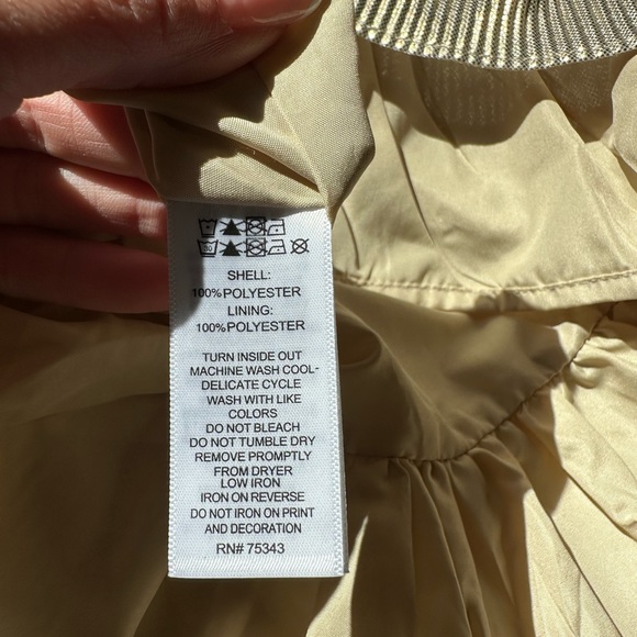 Gold Tahari Toddler Dress NWT - Picture 3 of 8